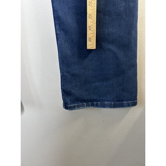 Levis 529 Curvy Bootcut Denim Jeans Women’s Dark Blue Wash Size 10 - Picture 12 of 14